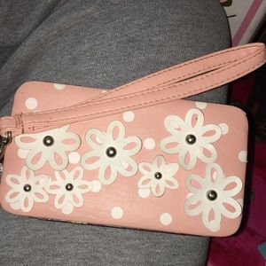 Wallet with a phone holder